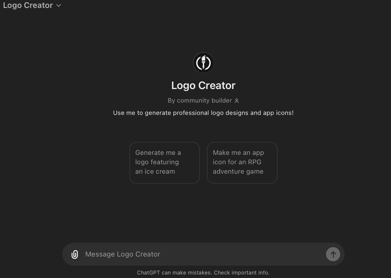 Logo Creator: AI-Powered Professional Logo Designs