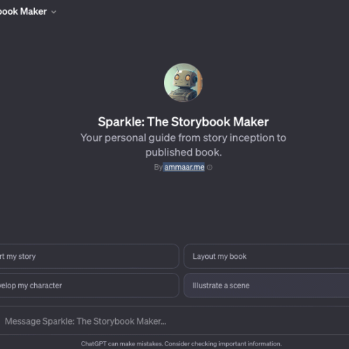 Sparkle: The Storybook Maker