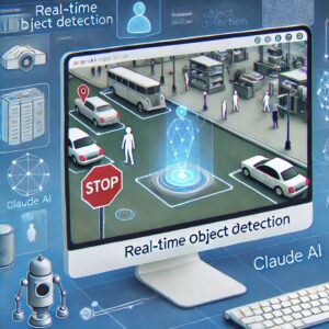 Real-time object detection using Claude
