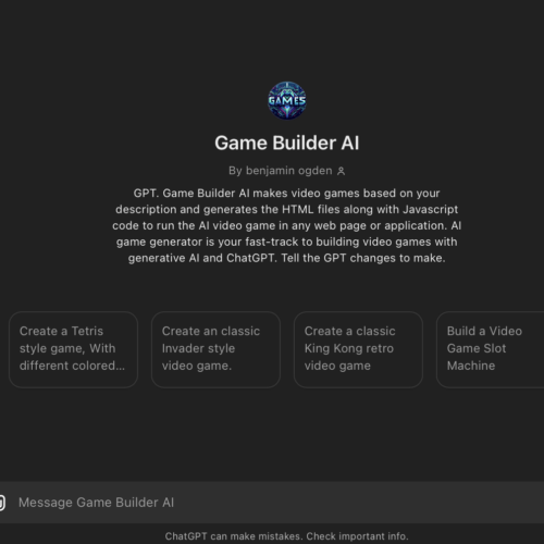 Game Builder AI: Your Ultimate Tool for Video Game Creation