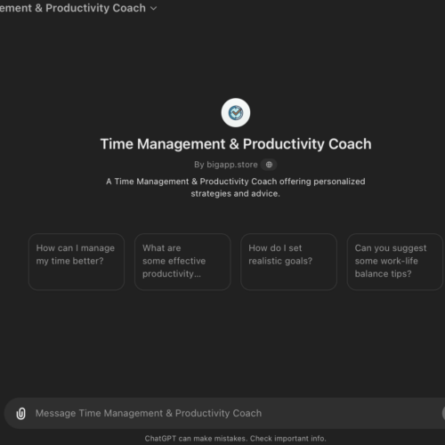 Time Management & Productivity Coach: Maximize Your Efficiency